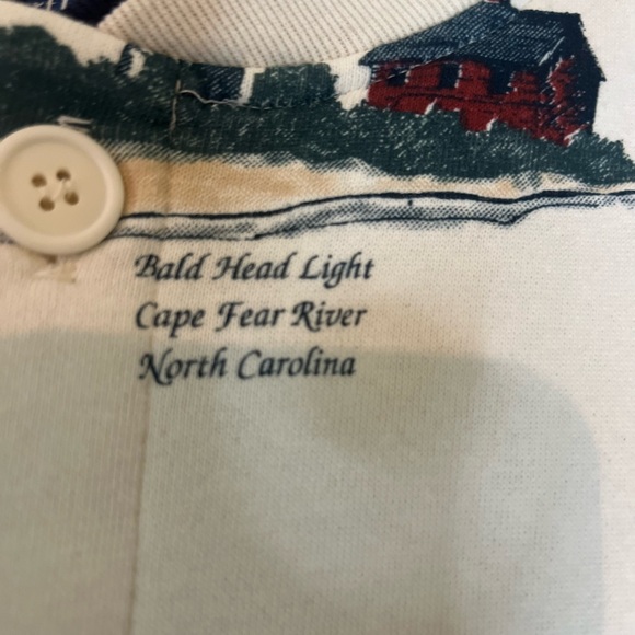 Art Unlimited Lighthouse Button Down Shacket Jacket Chore Men’s X-Large USA Made - Picture 4 of 10